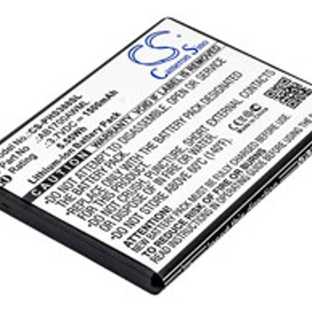 ILC Replacement for Philips Ab1700awml Battery AB1700AWML